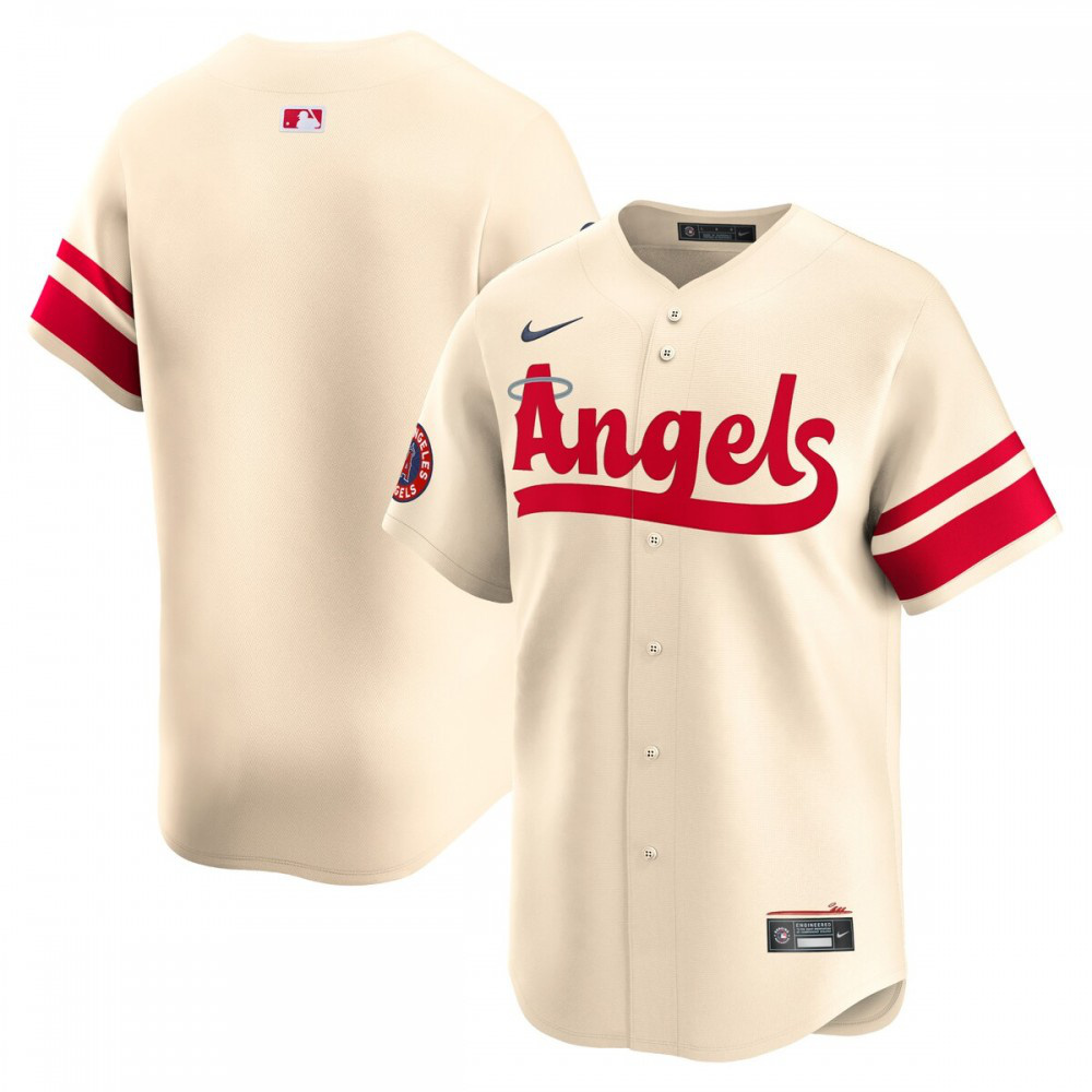 Men's Los Angeles Angels Cream City Limited Jersey