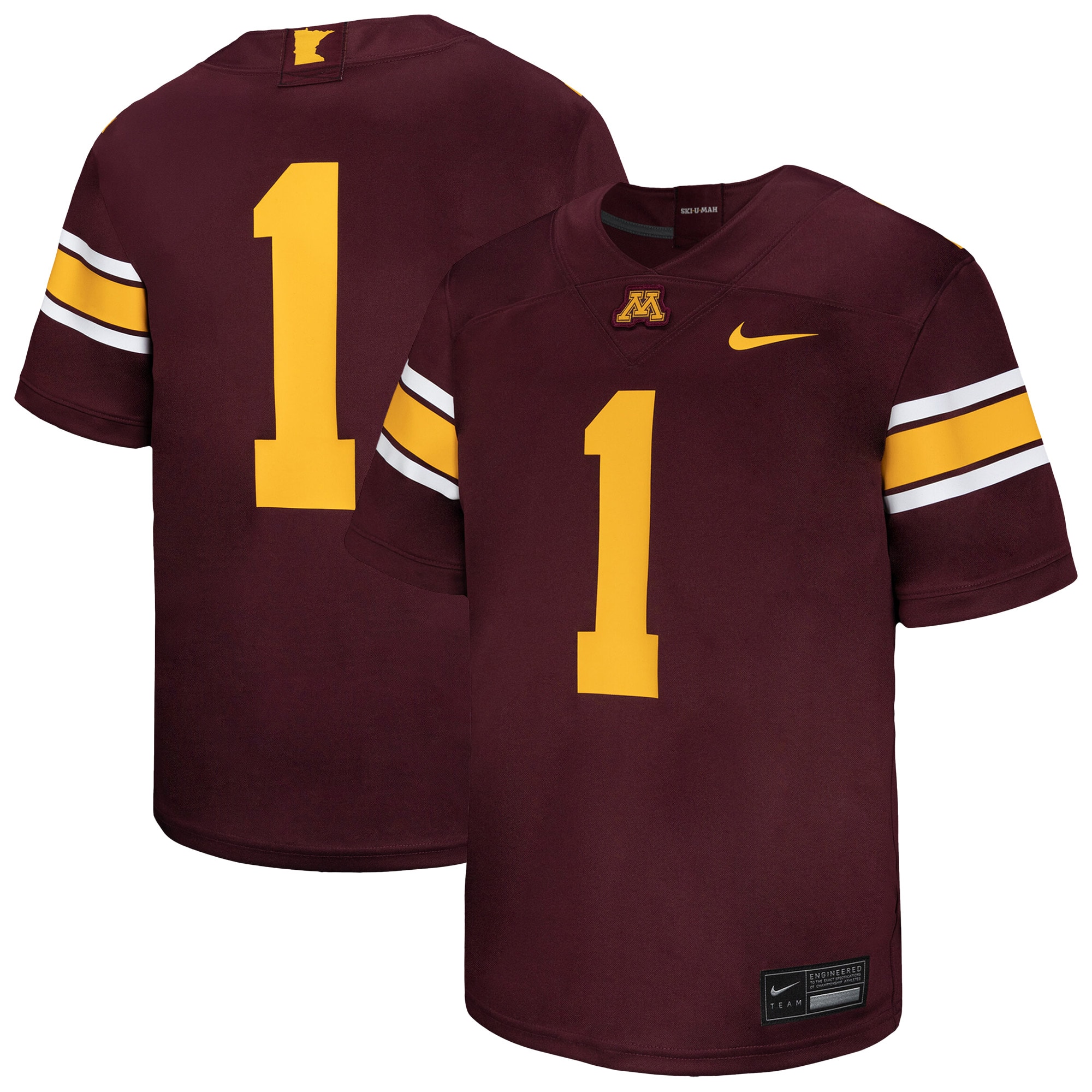 Women's Minnesota Golden Gophers Maroon Replica Jersey