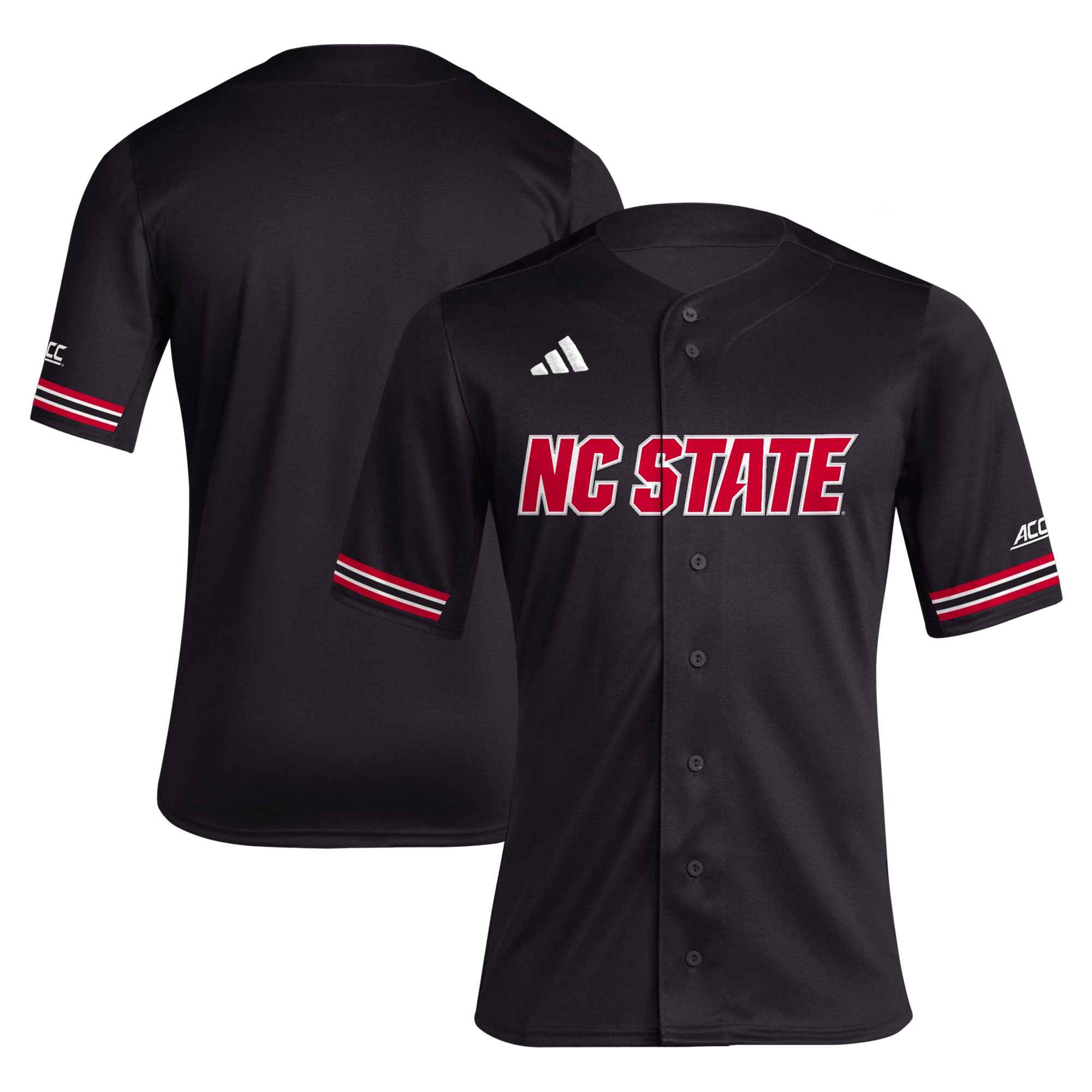 Kids' NC State Wolfpack Black Replica Jersey