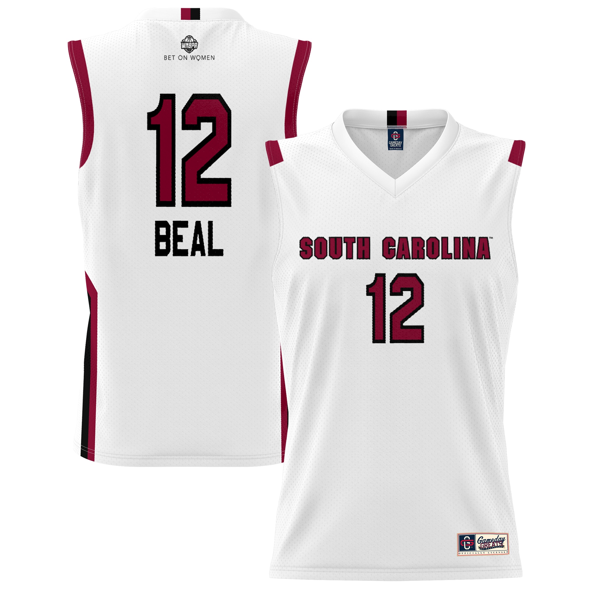 Women's South Carolina Gamecocks White Jersey