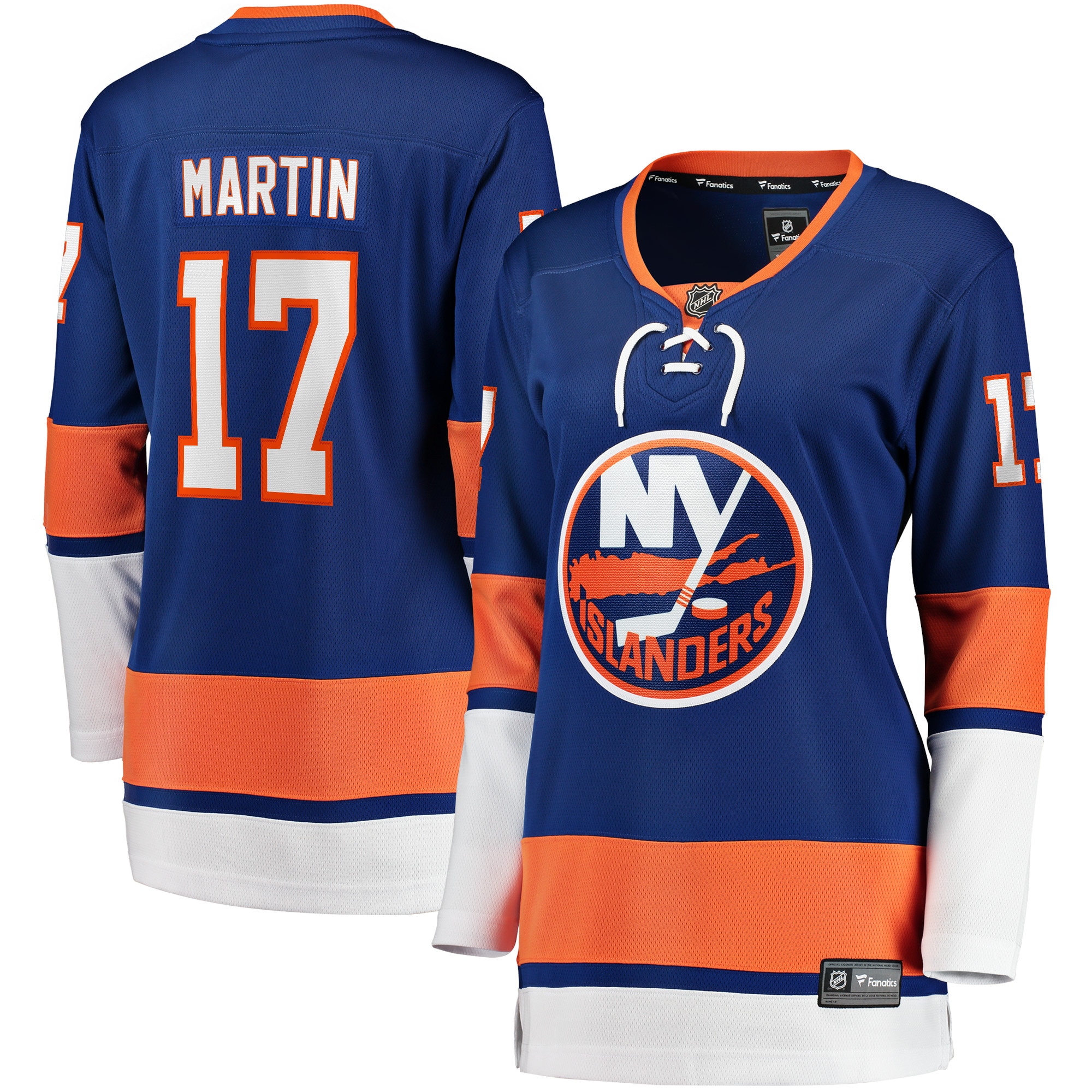 Men's New York Islanders Royal Player Jersey