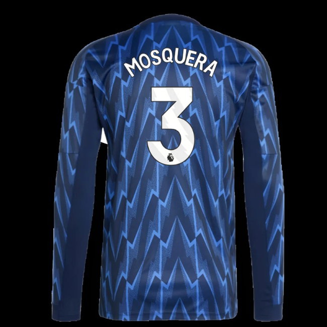 Kids' Arsenal 2025/26 Away Long Sleeve Jersey