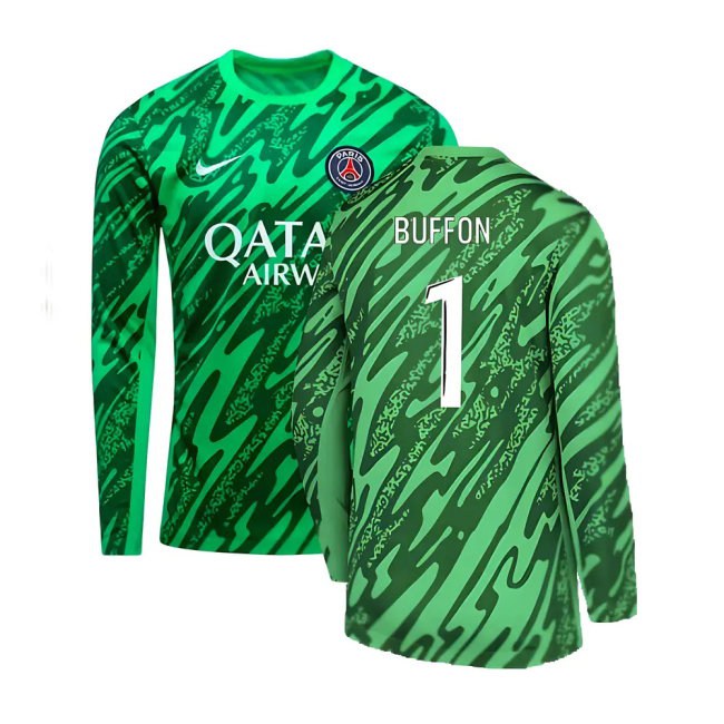 Men's PSG 2024/25 Green Home Jersey