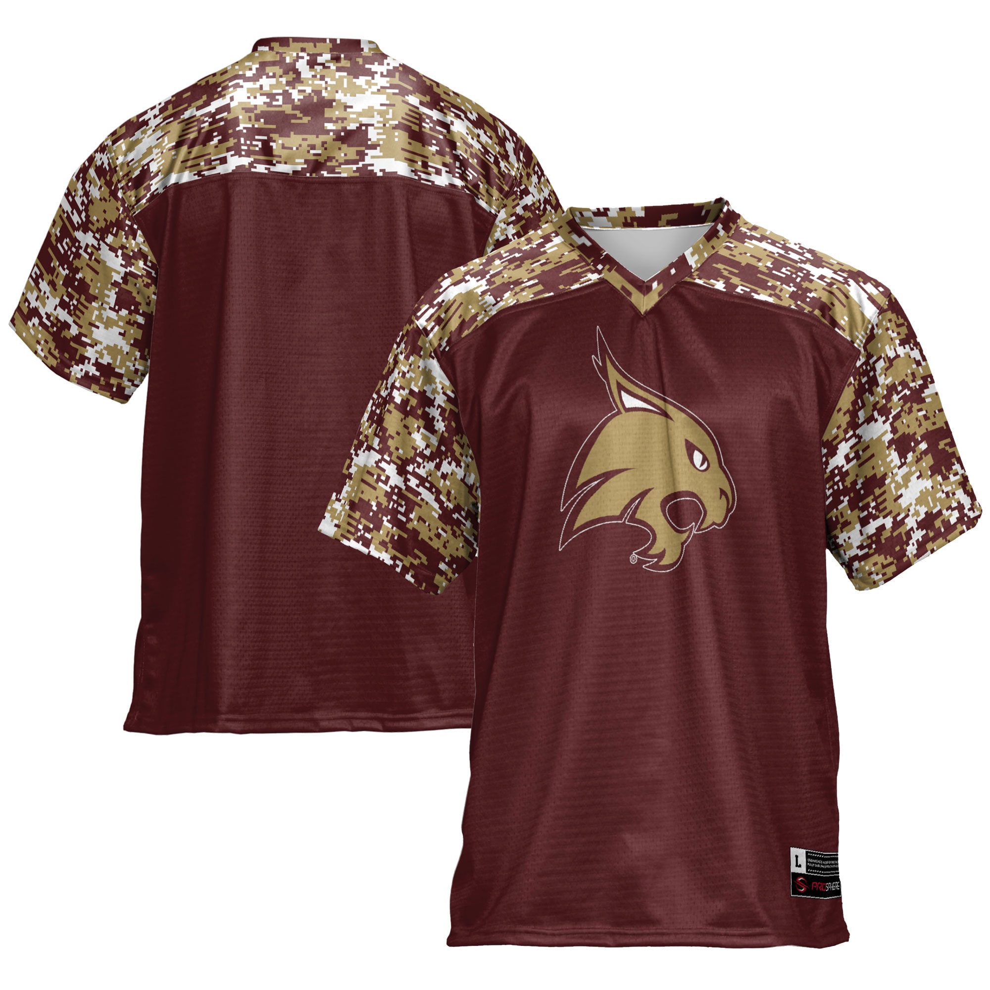 Women's Texas State Bobcats Maroon Jersey