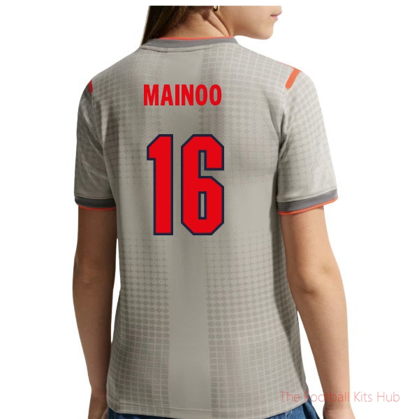 Women's England 2026/27 Grey Jersey