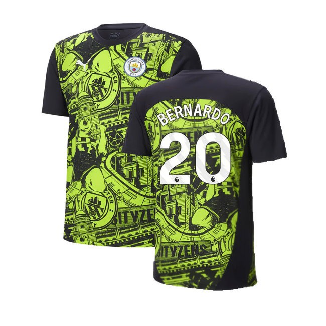 Men's Man City 2024/25 Yellow City Jersey