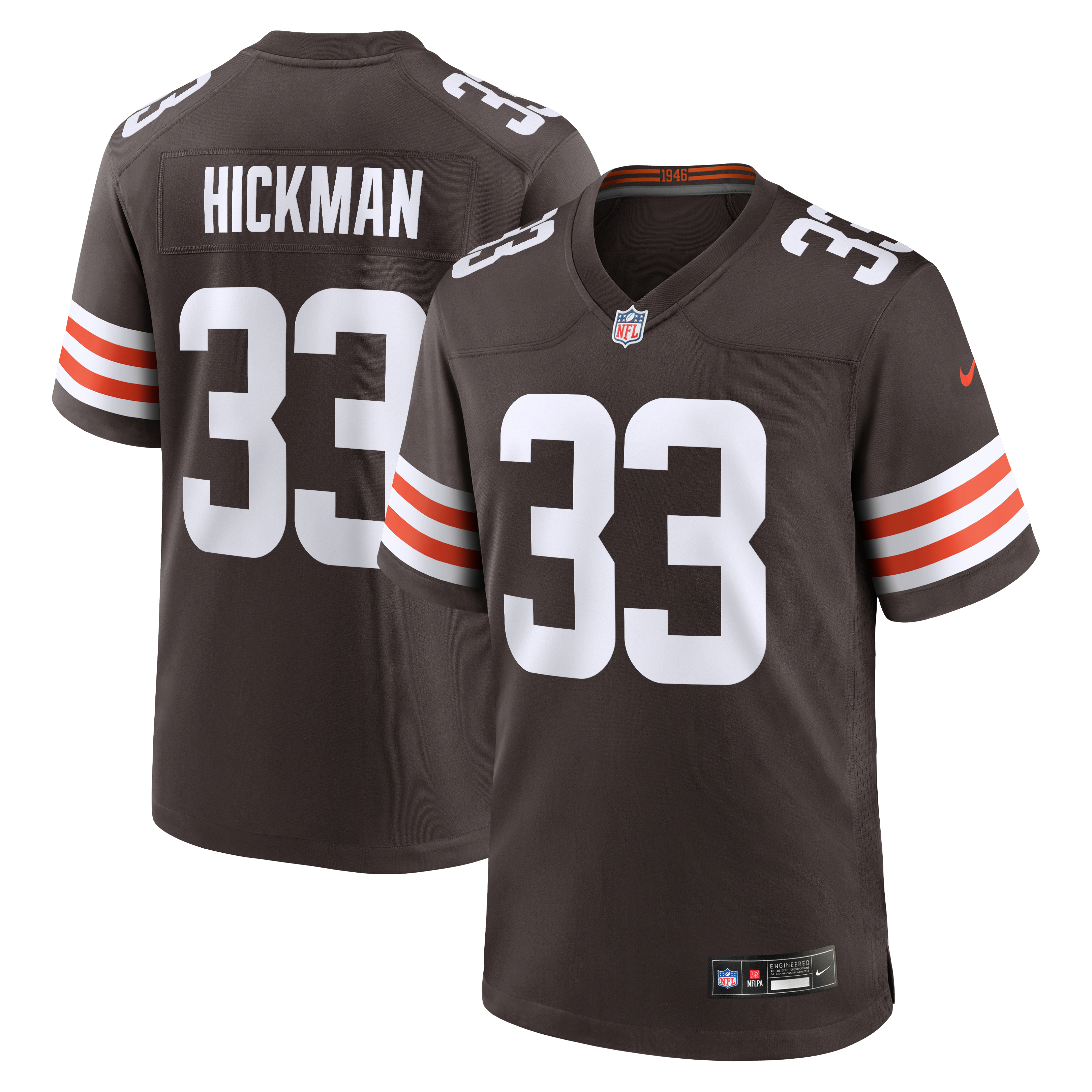 Women's Cleveland Browns Brown Game Jersey