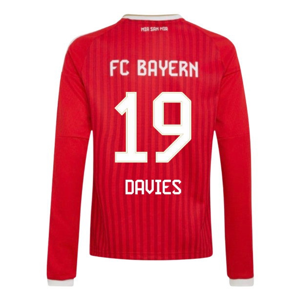 Women's Bayern Munich 2026/27 Home Long Sleeve Jersey