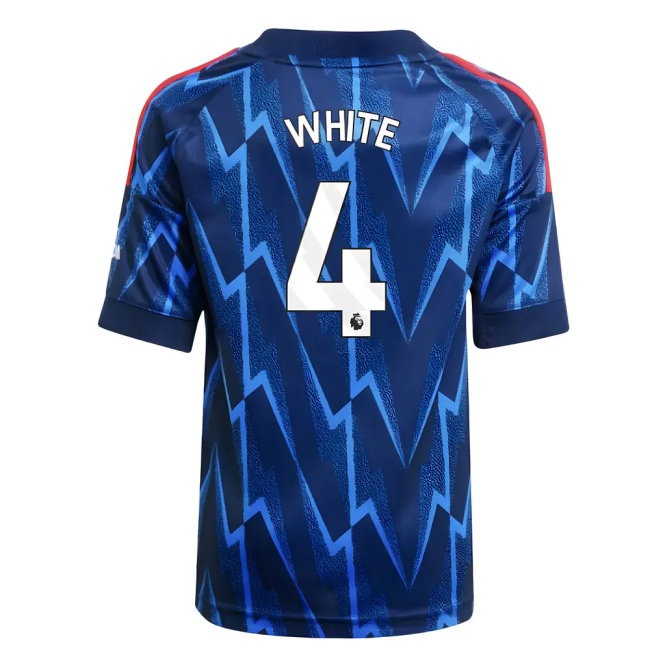 Men's Arsenal 2025/26 White Away Kit