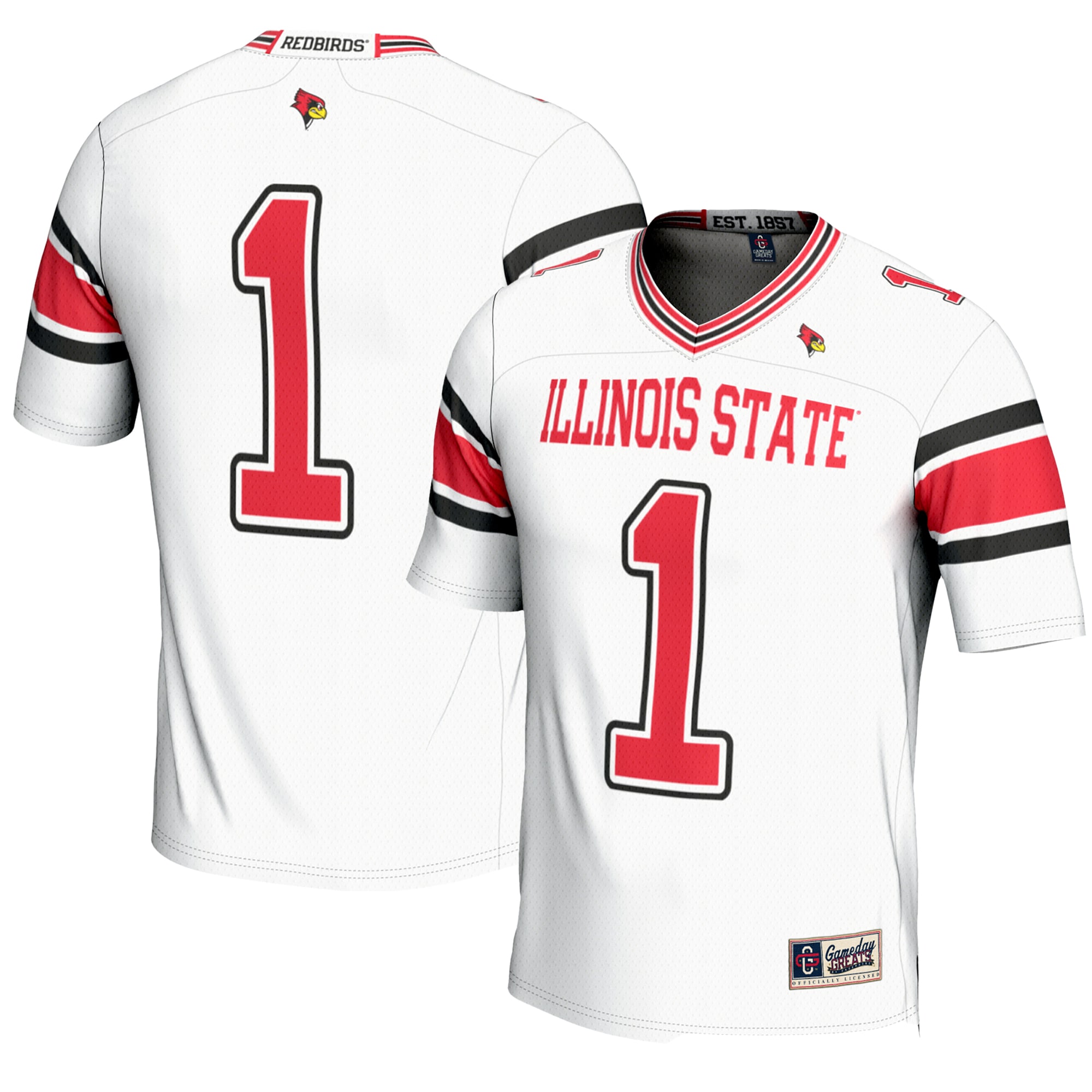 Women's Illinois State Redbirds White Jersey