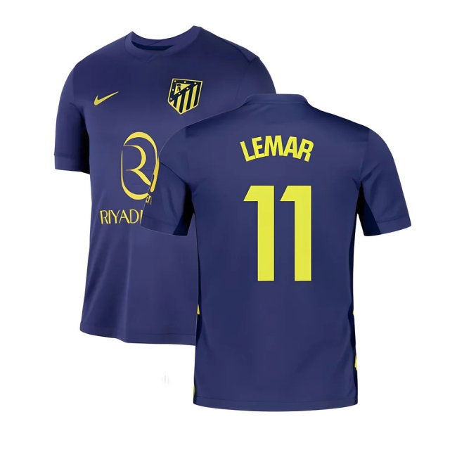 Kids' Atletico Madrid 2025/26 Away Jersey