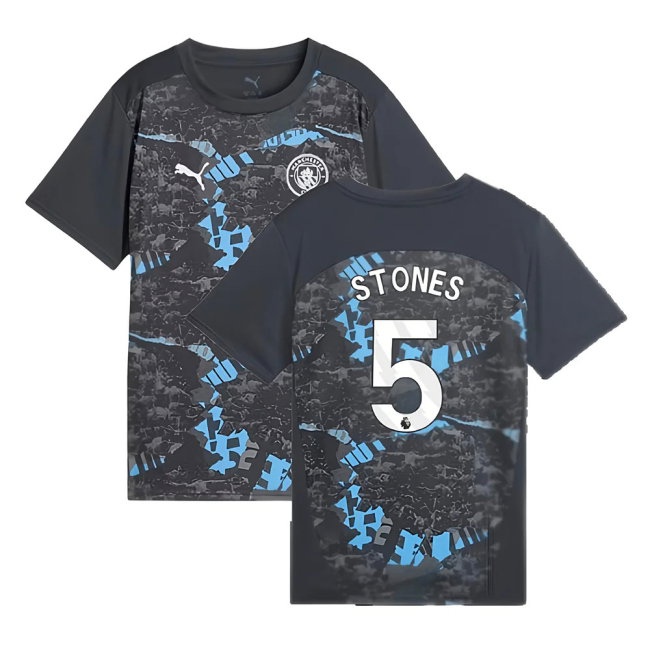 Men's Man City 2024/25 Gray City Jersey