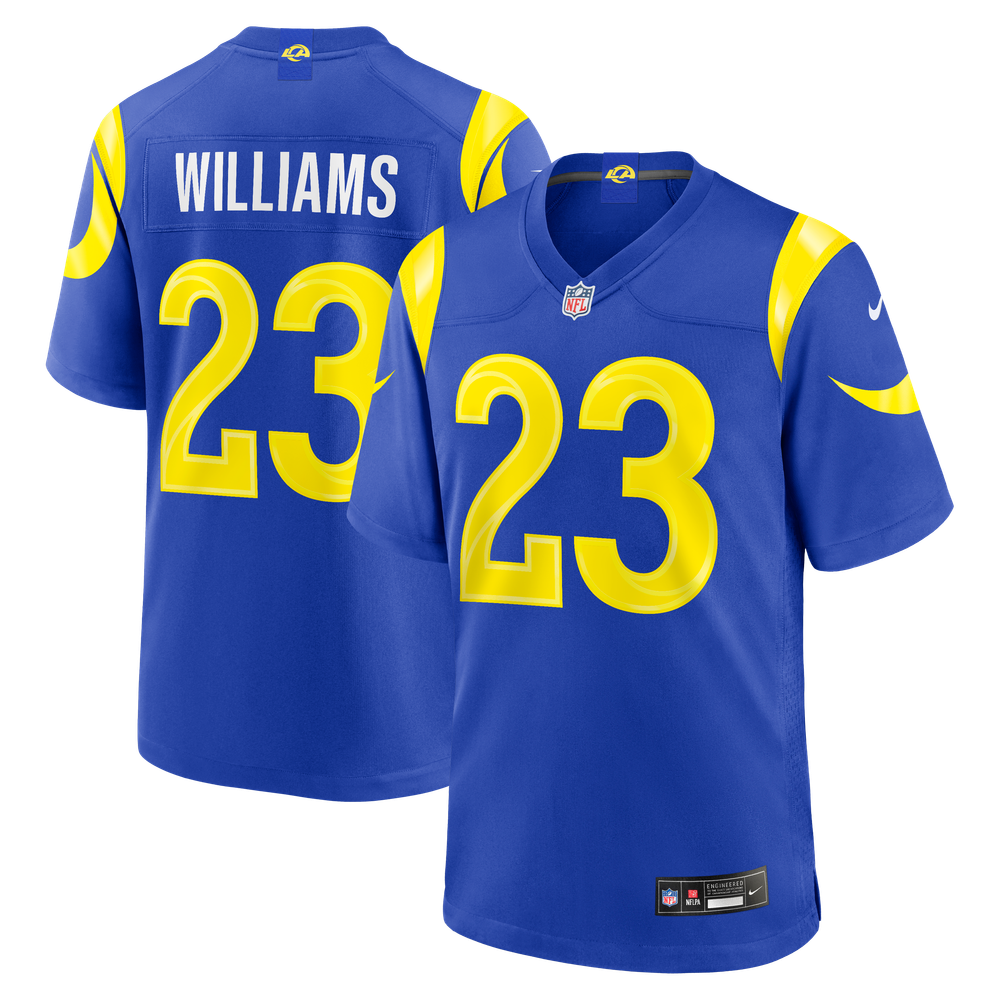 Kids' Los Angeles Rams Royal Player Jersey
