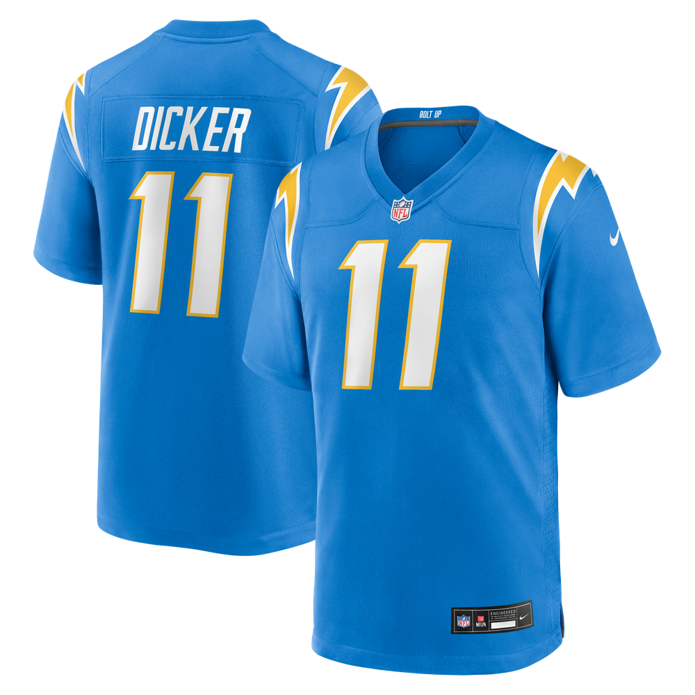 Women's Los Angeles Chargers Powder Game Jersey