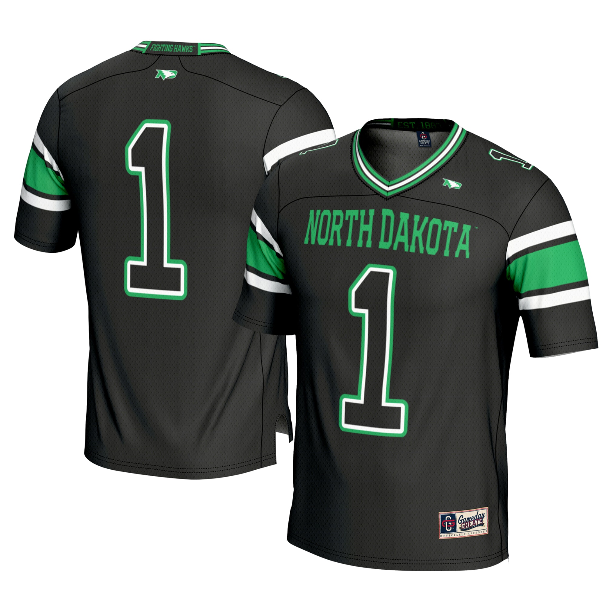 Men's North Dakota Black Jersey
