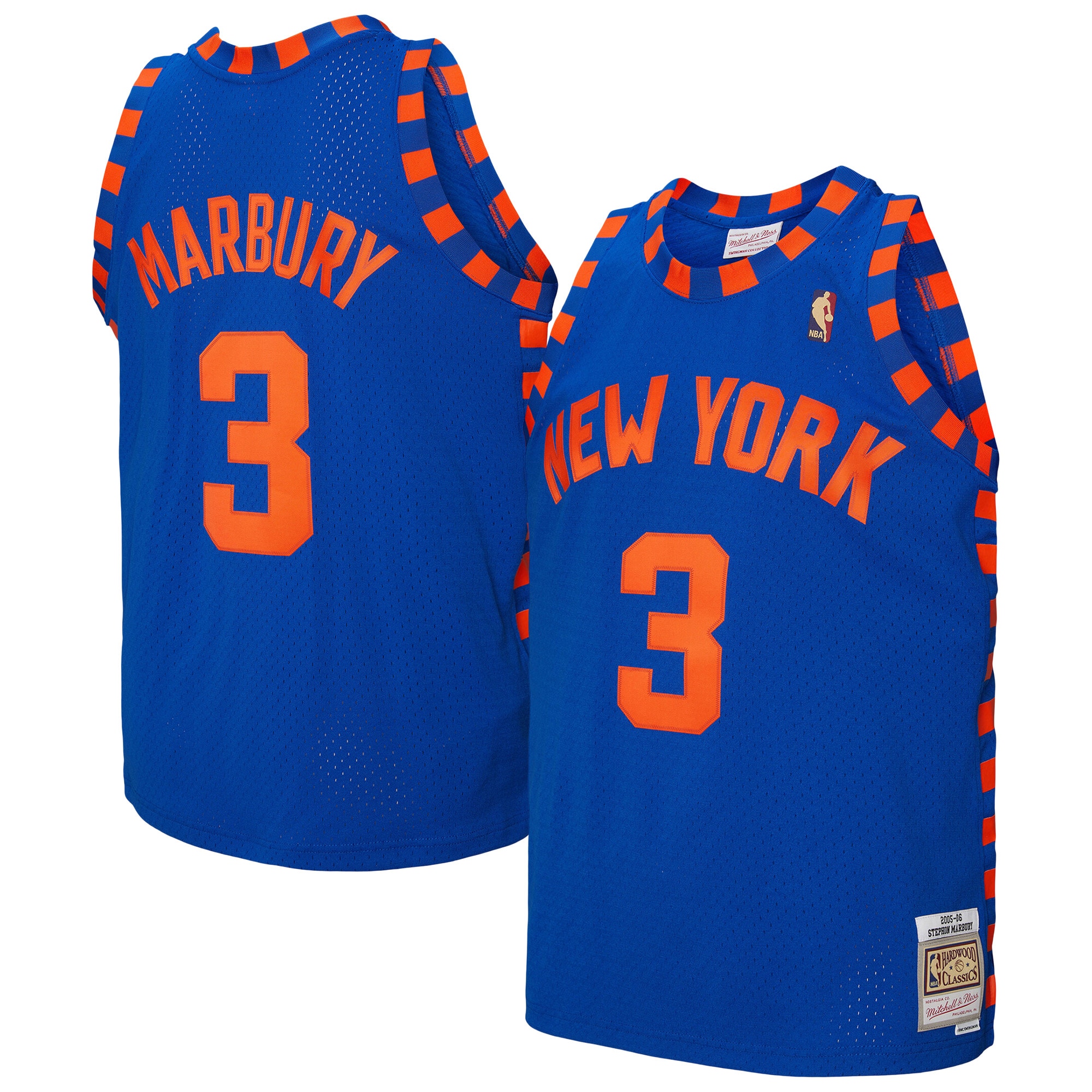 Kids' New York Knicks Blue Swingman Jersey