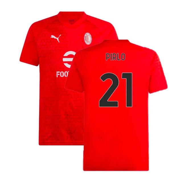 Kids' Trainings AC Milan 2023/24 Red Training Jersey
