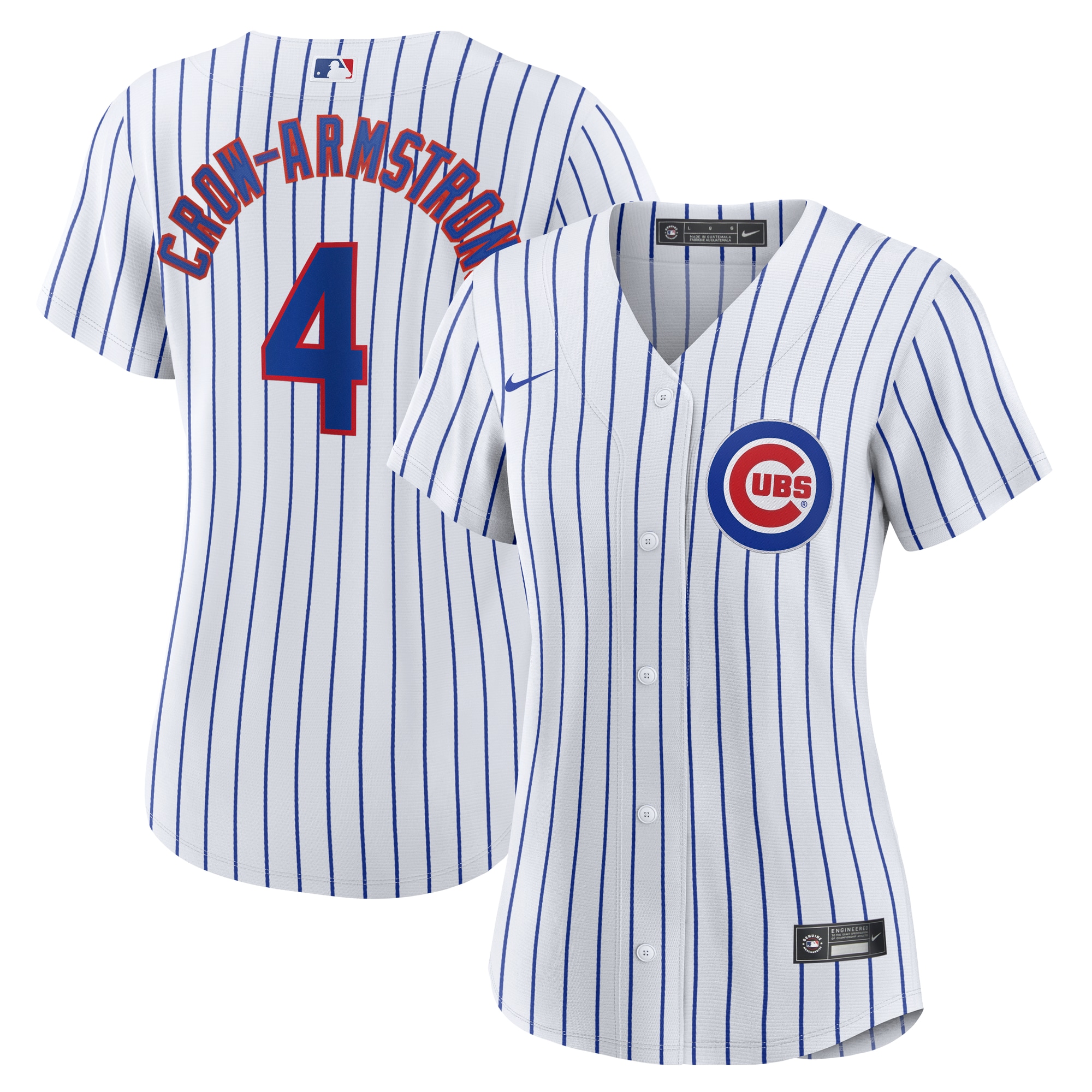 Men's Chicago Cubs White Replica Jersey