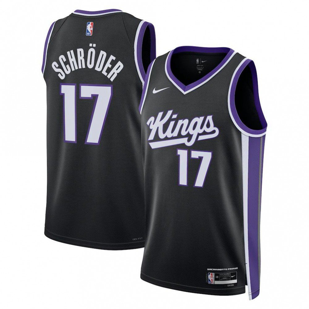 Men's Sacramento Kings Black Icon Swingman Jersey