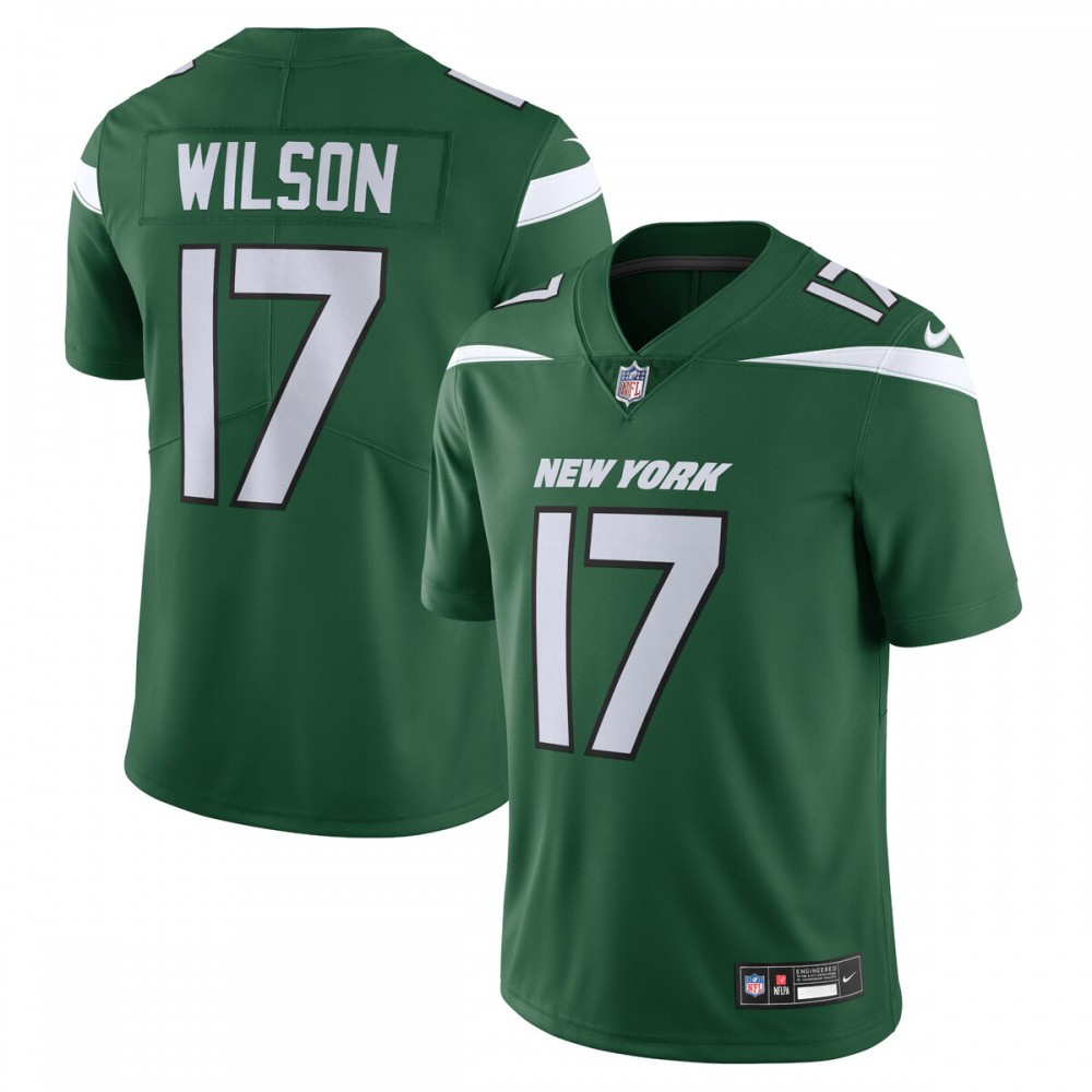 Men's New York Jets Green Limited Jersey