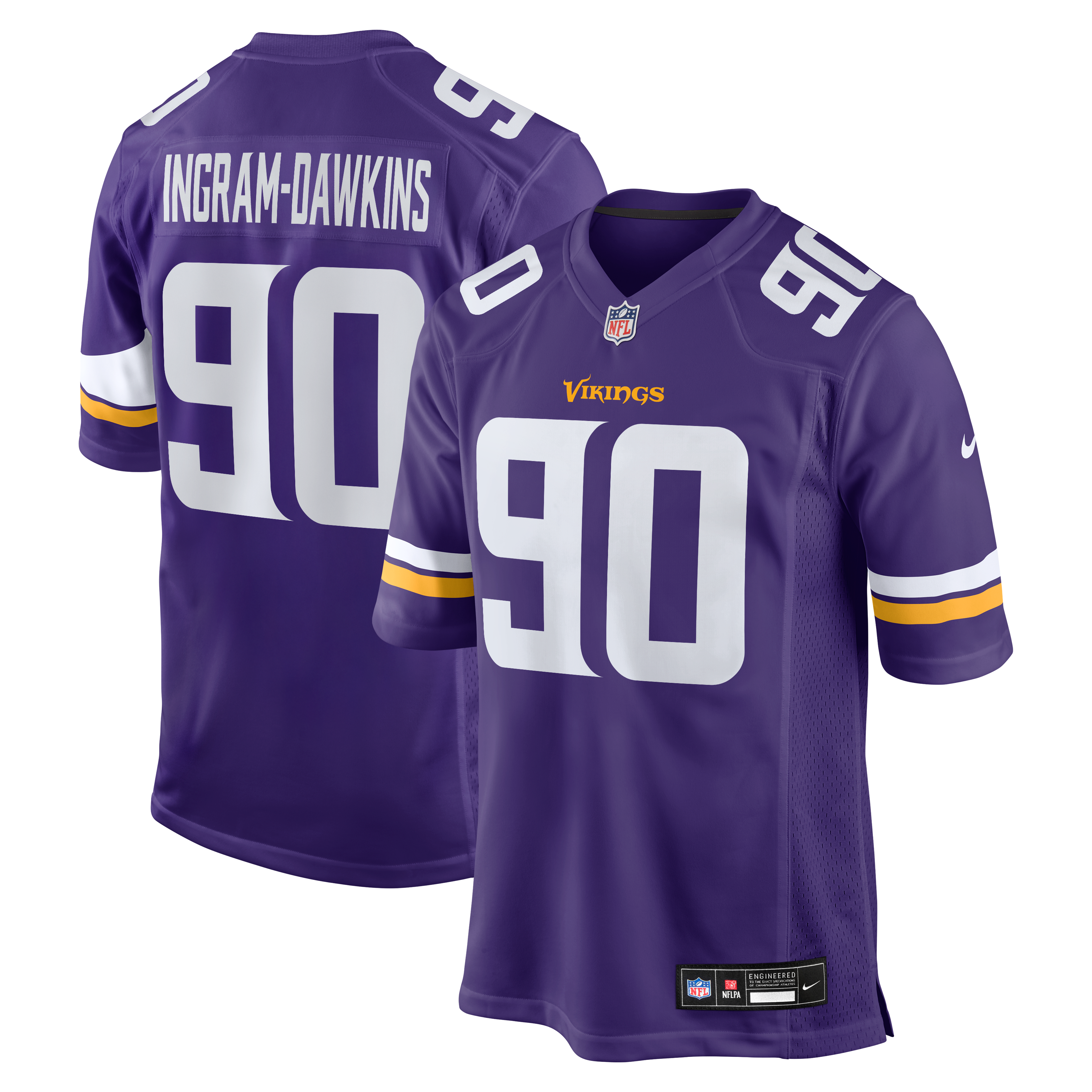 Women's Minnesota Vikings Purple Game Jersey