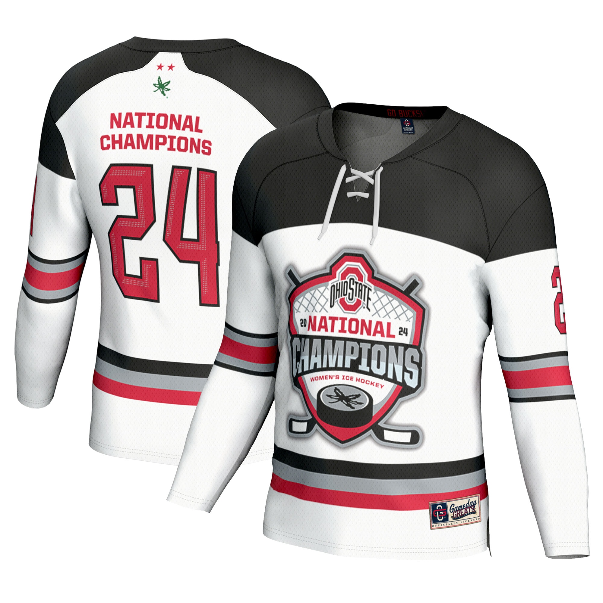 Men's Ohio State Buckeyes 2024 White Fashion Jersey