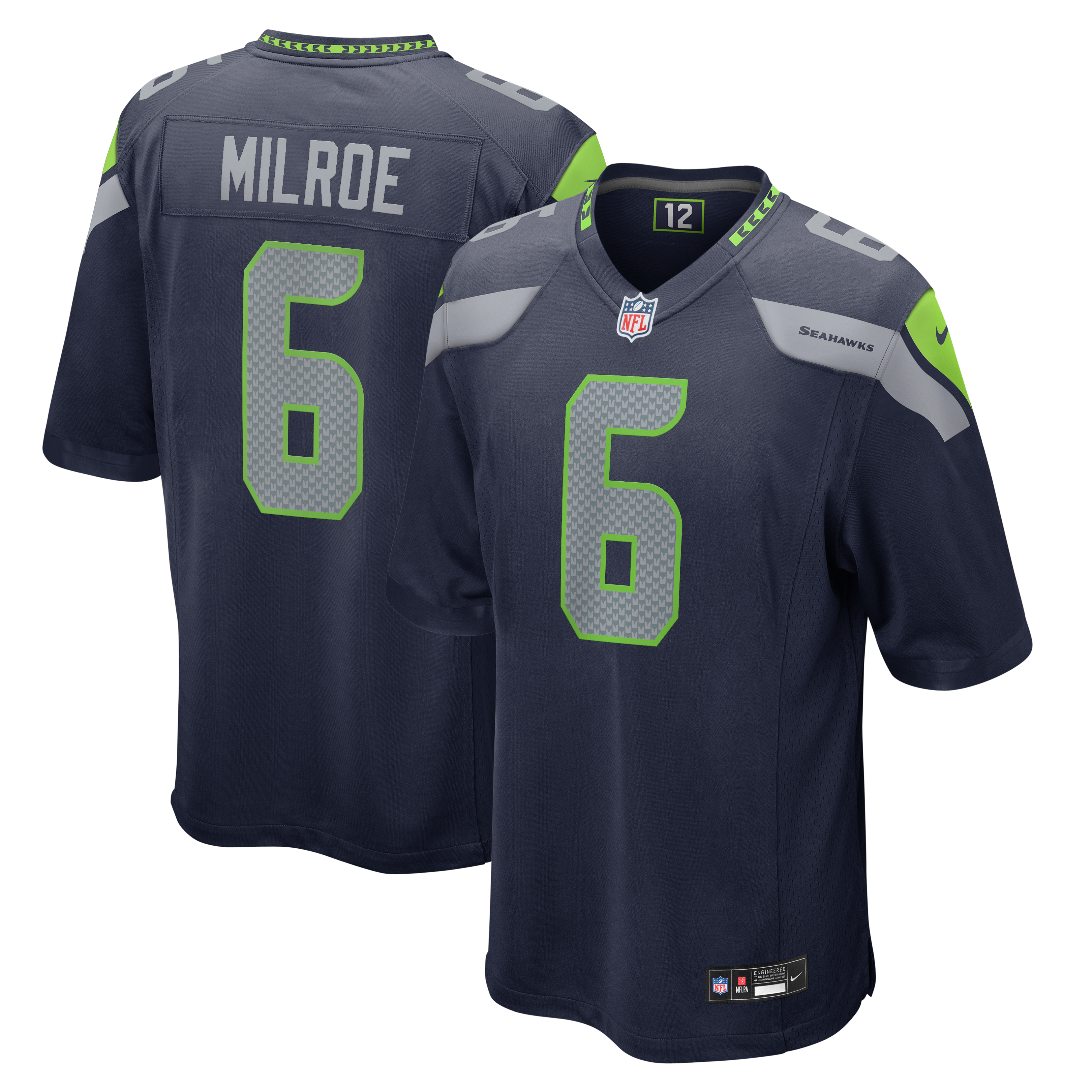 Women's Seattle Seahawks College Game Jersey