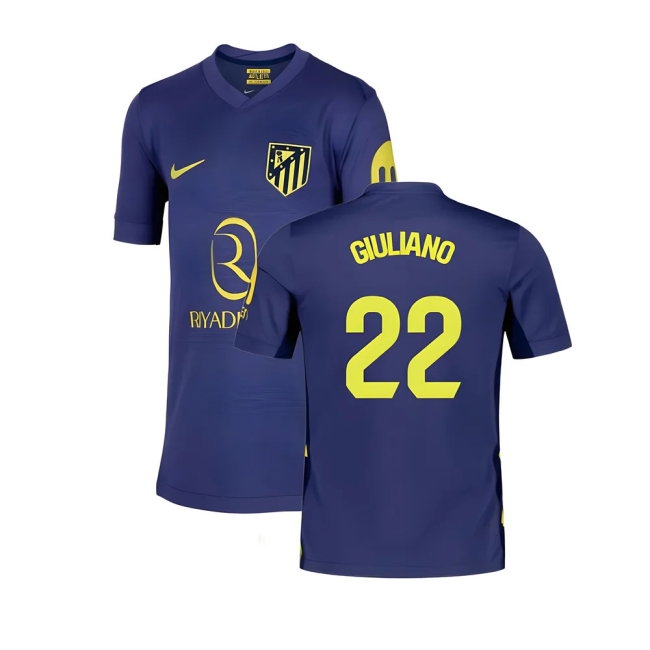 Men's Atletico Madrid 2025/26 Away Jersey