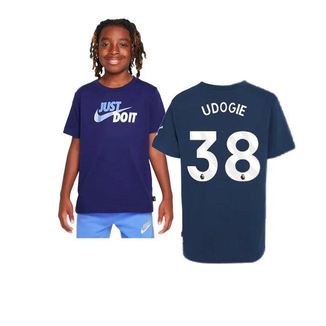 Kids' Tottenham 2024/25 Navy Tee