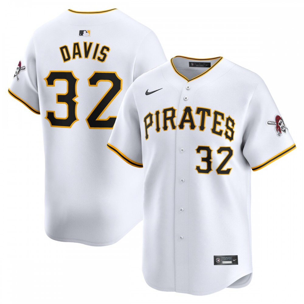 Kids' Pittsburgh Pirates White Limited Jersey