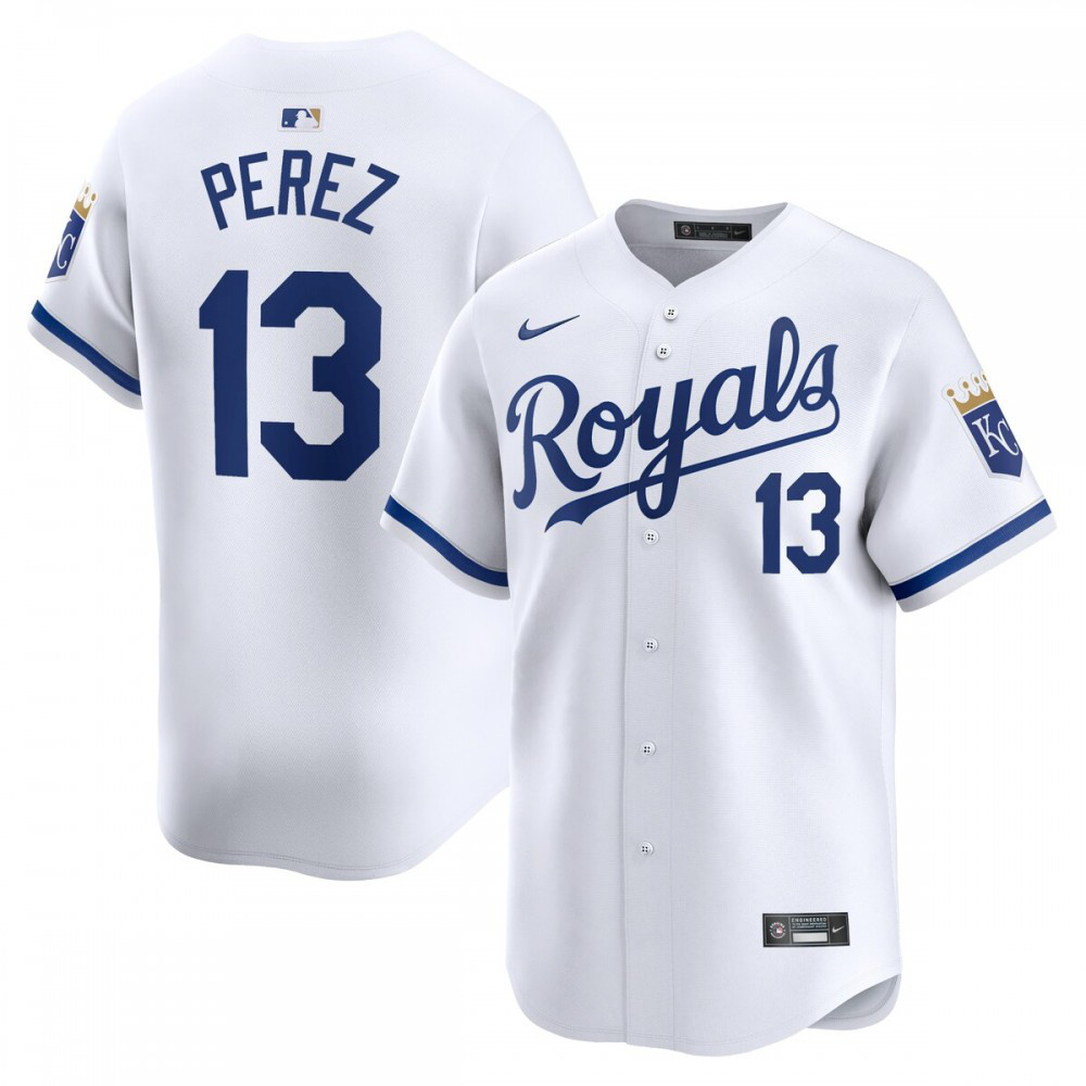 Men's Kansas City Royals White City Limited Jersey