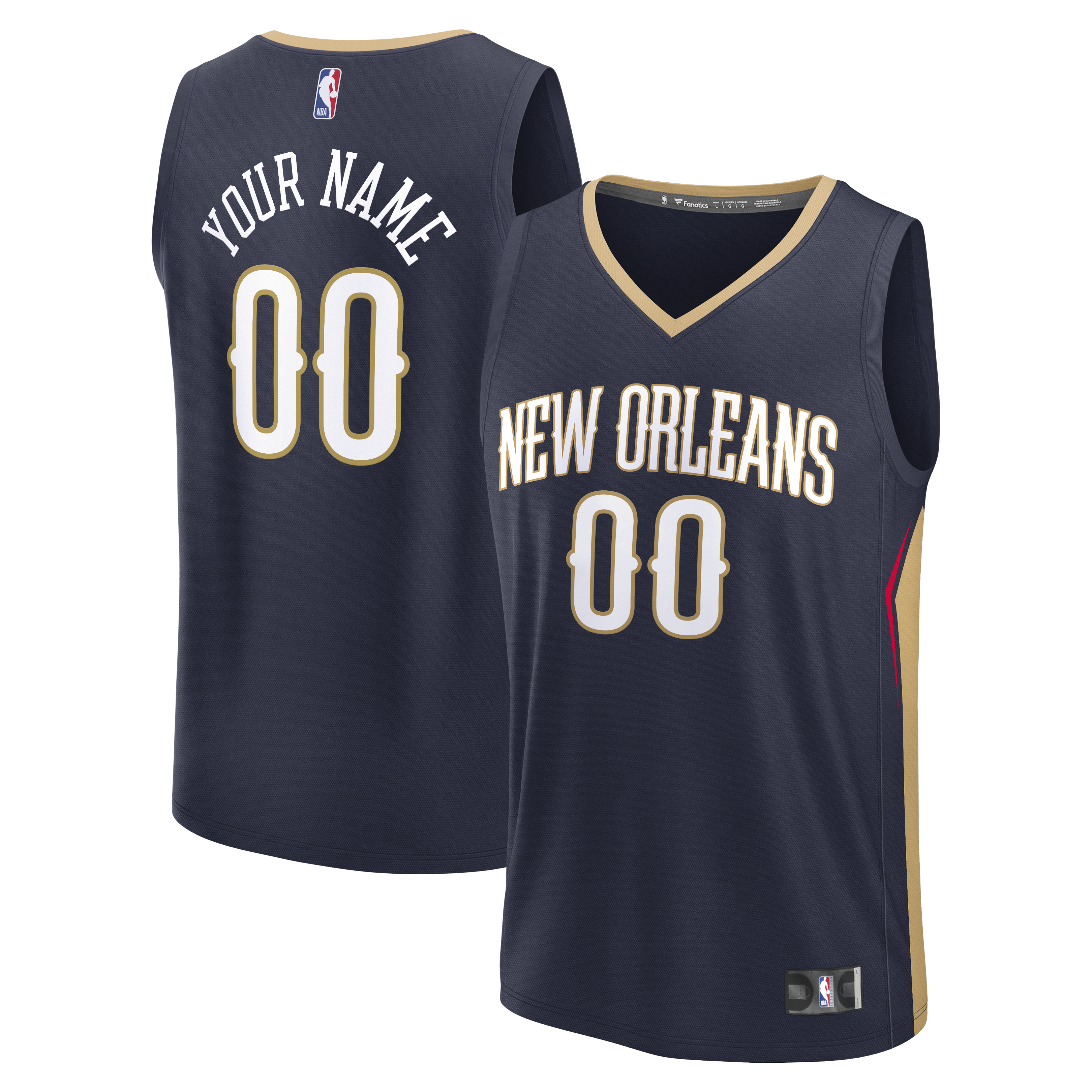 Men's New Orleans Pelicans Navy Icon Jersey