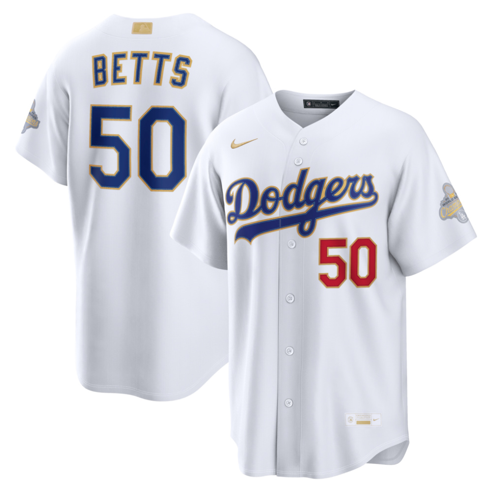 Men's Los Angeles Dodgers 2026 Gold Jersey