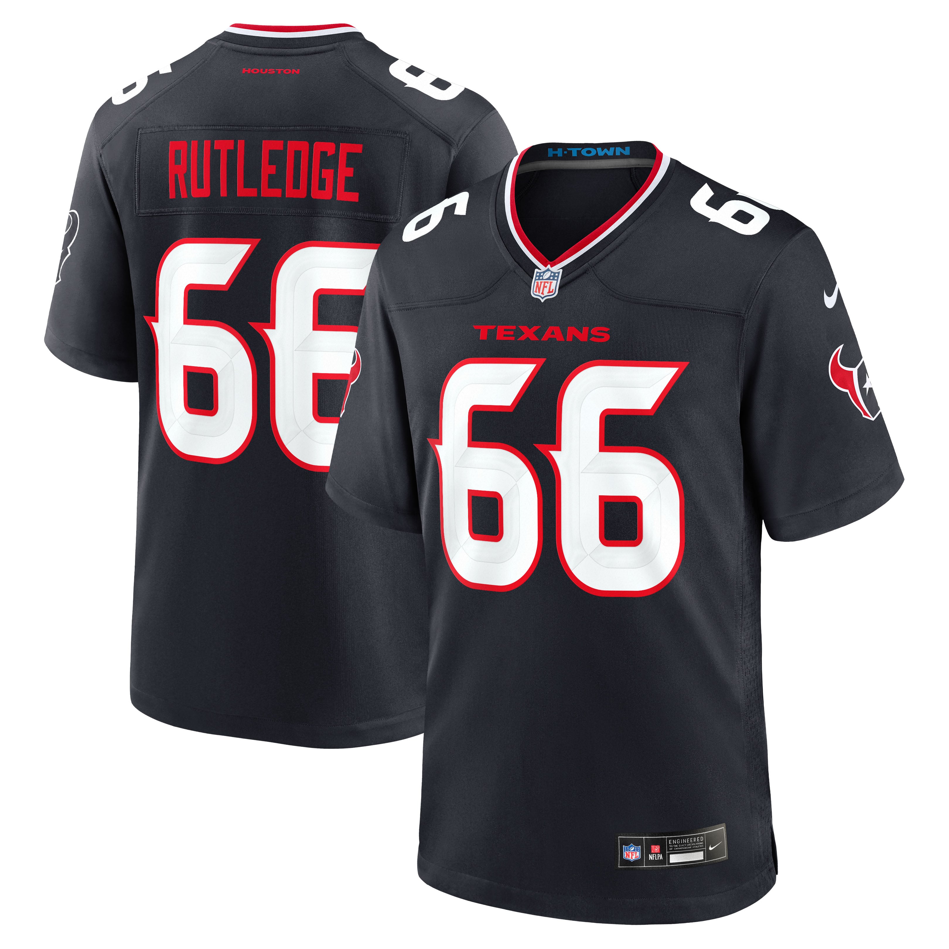 Women's Houston Texans Navy Game Jersey