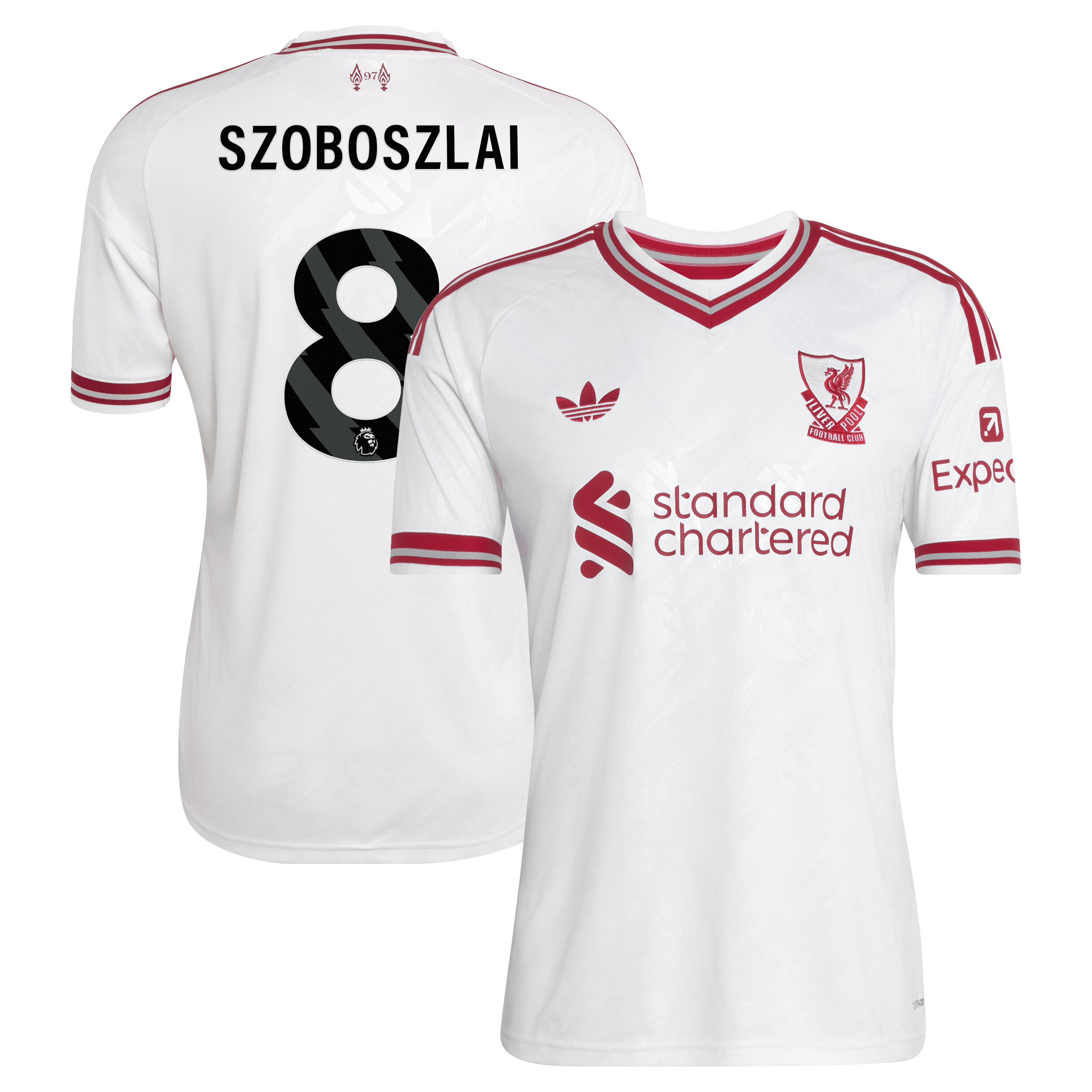 Men's Liverpool 2026/27 White Replica Jersey