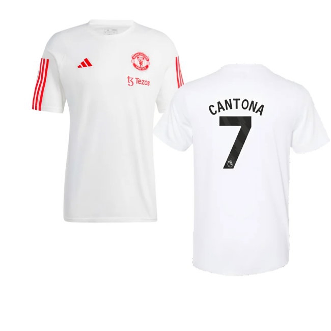 Men's Trainings MAN UTD 2023/24 White Training Tee