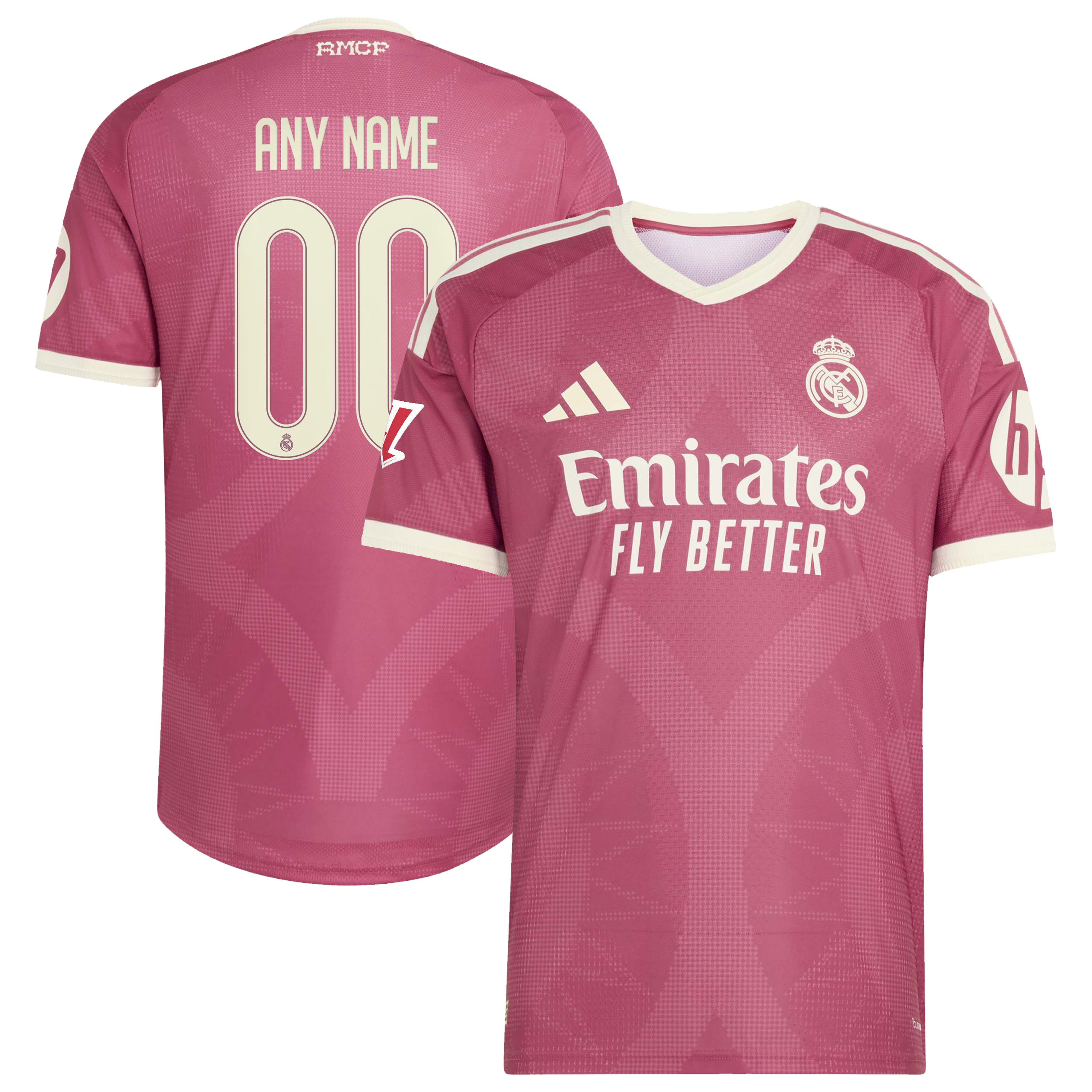Men's Real Madrid 2026/27 Pink Third Jersey