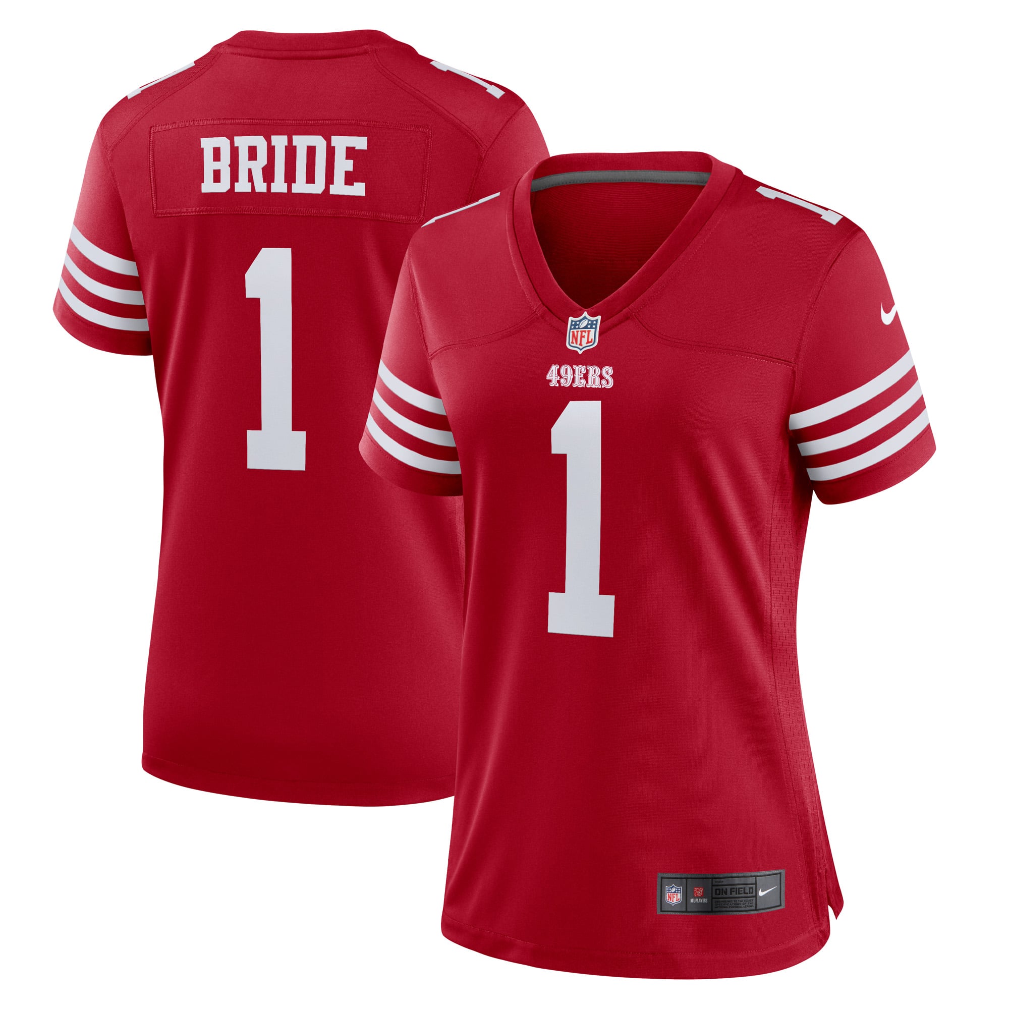 Men's San Francisco 49ers Scarlet Game Jersey