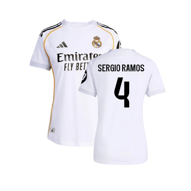 Women's Real Madrid 2025/26 Home Jersey