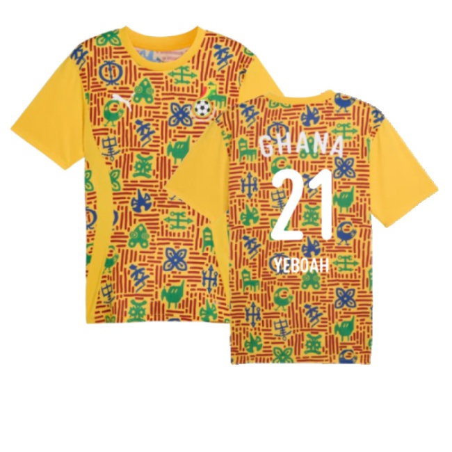 Women's Ghana 2024/25 Yellow Jersey