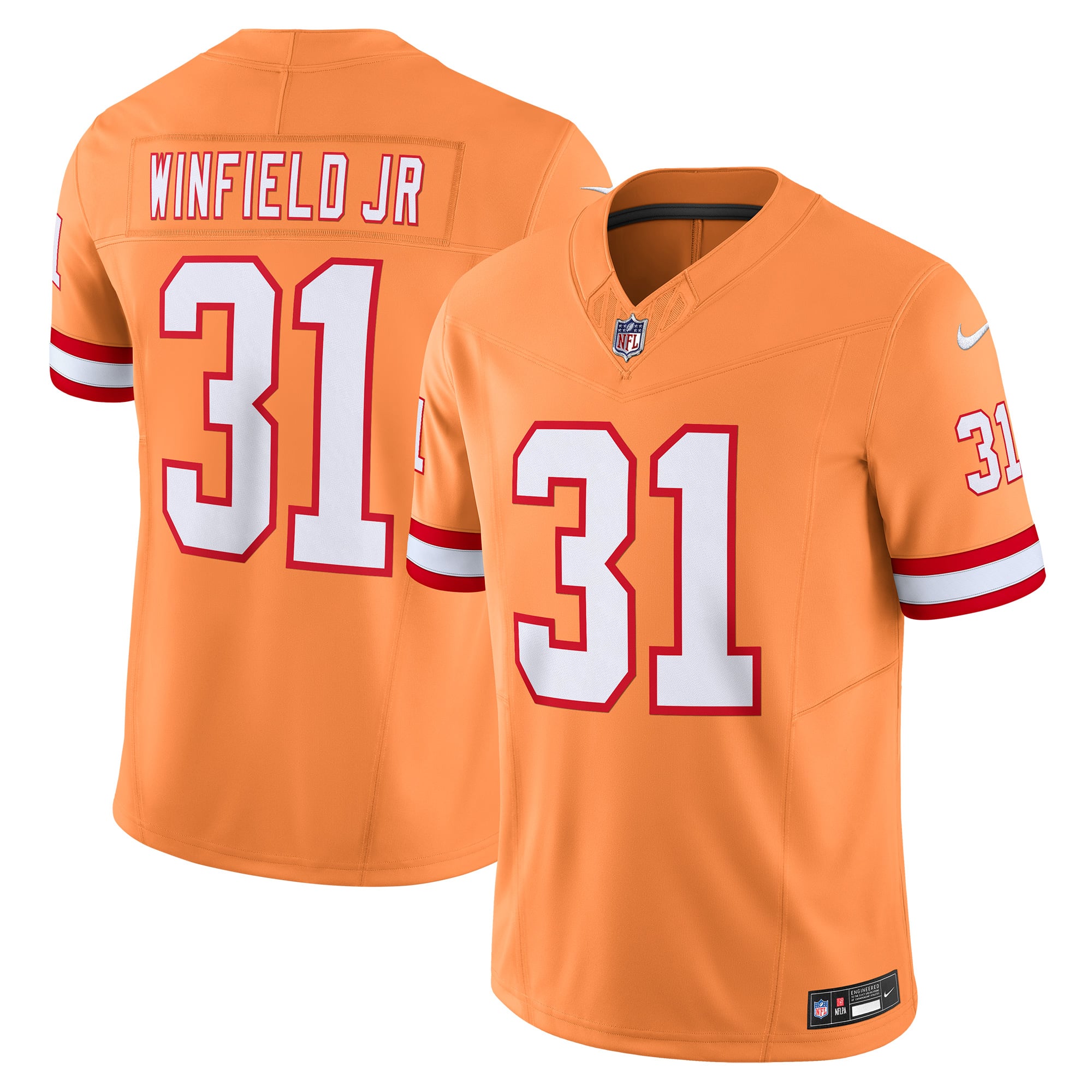 Kids' Tampa Bay Buccaneers Orange Limited Jersey