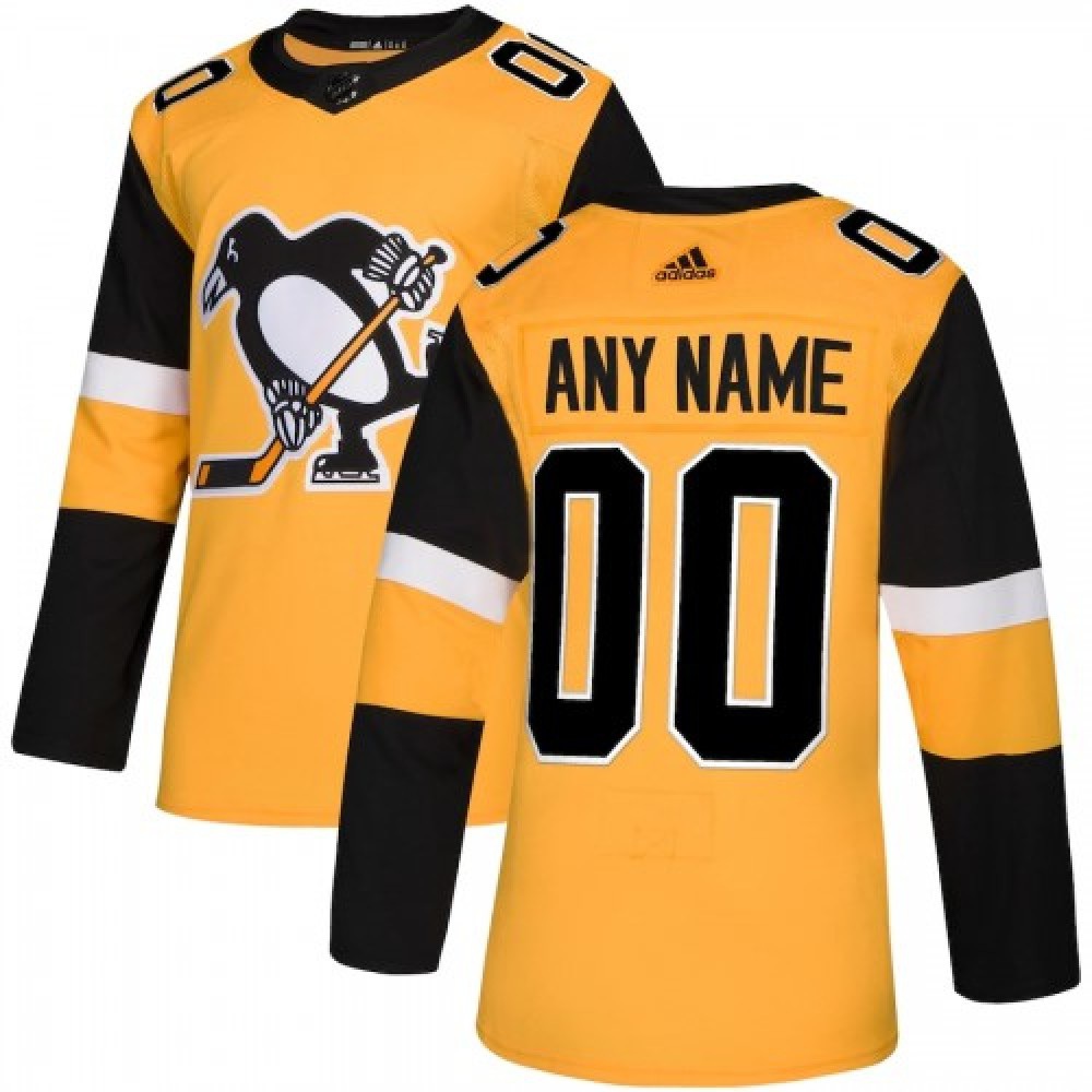 Men's Pittsburgh Penguins Gold Alternate Jersey