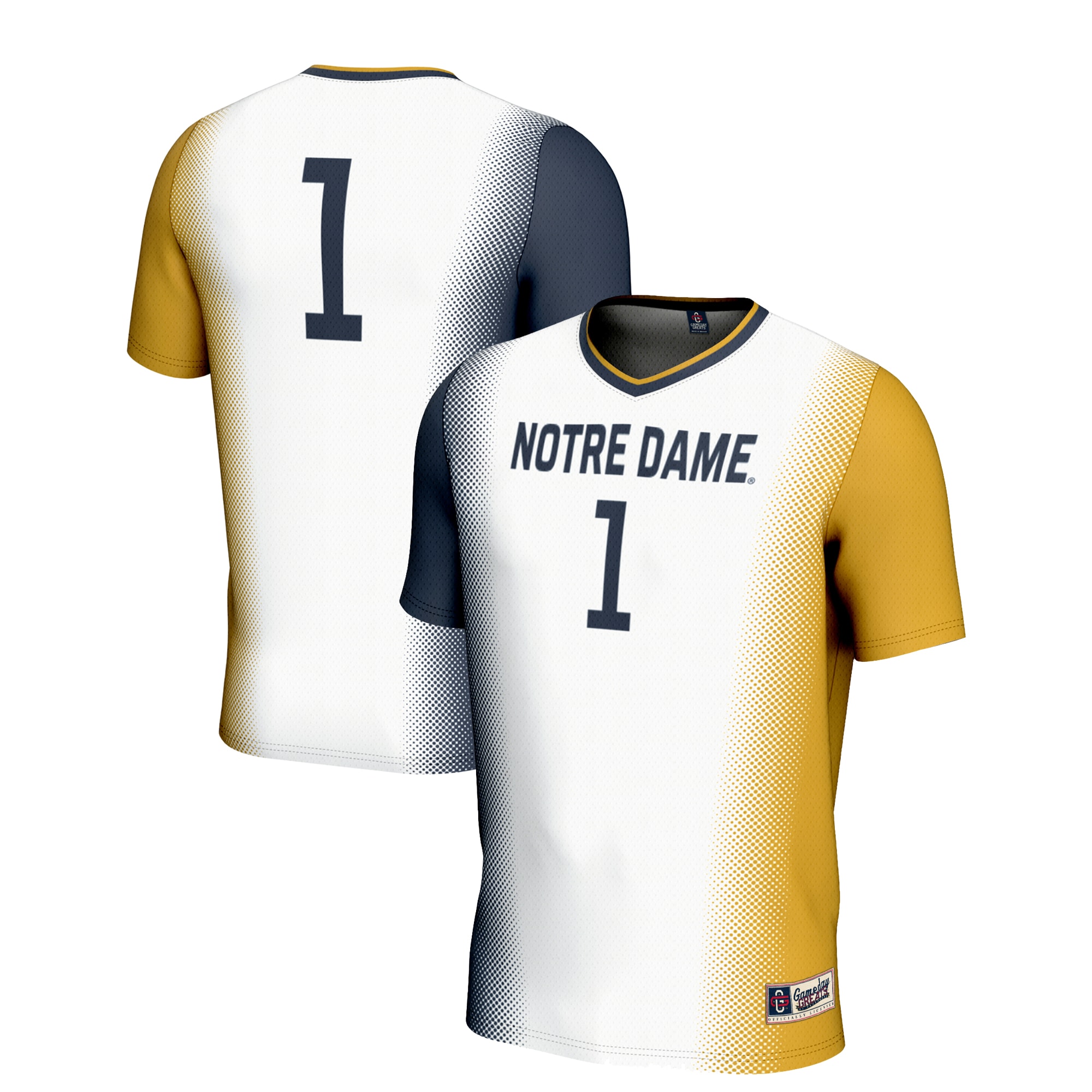 Men's Notre Dame Fighting Irish White Jersey