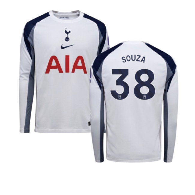 Women's Tottenham 2025/26 Home Long Sleeve Jersey