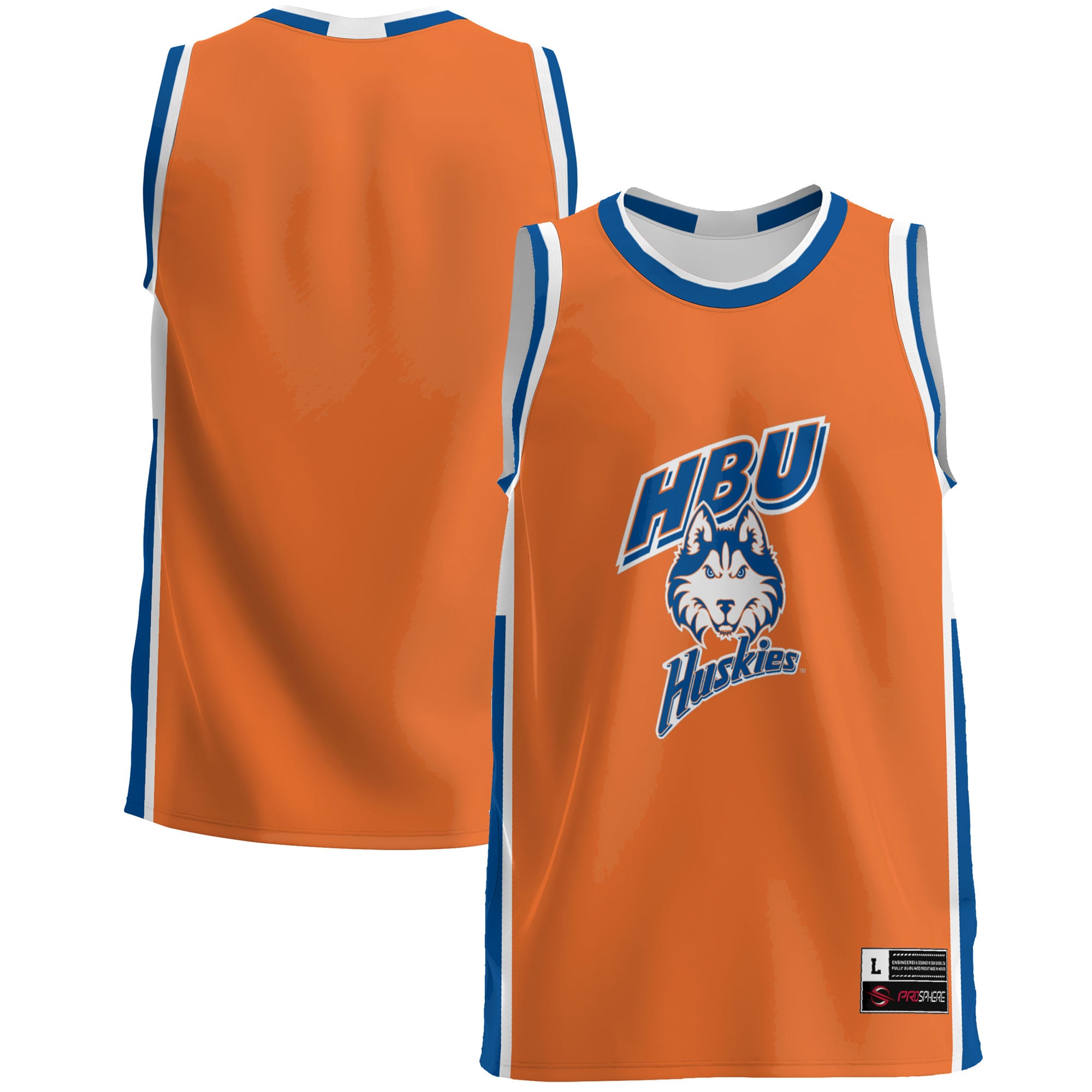 Men's Houston Christian Huskies Blue Jersey