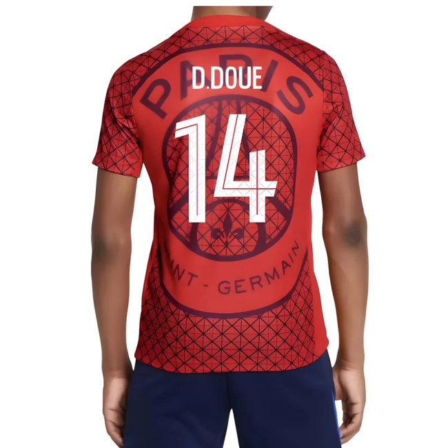 Men's PSG 2025/26 Red Pro Jersey