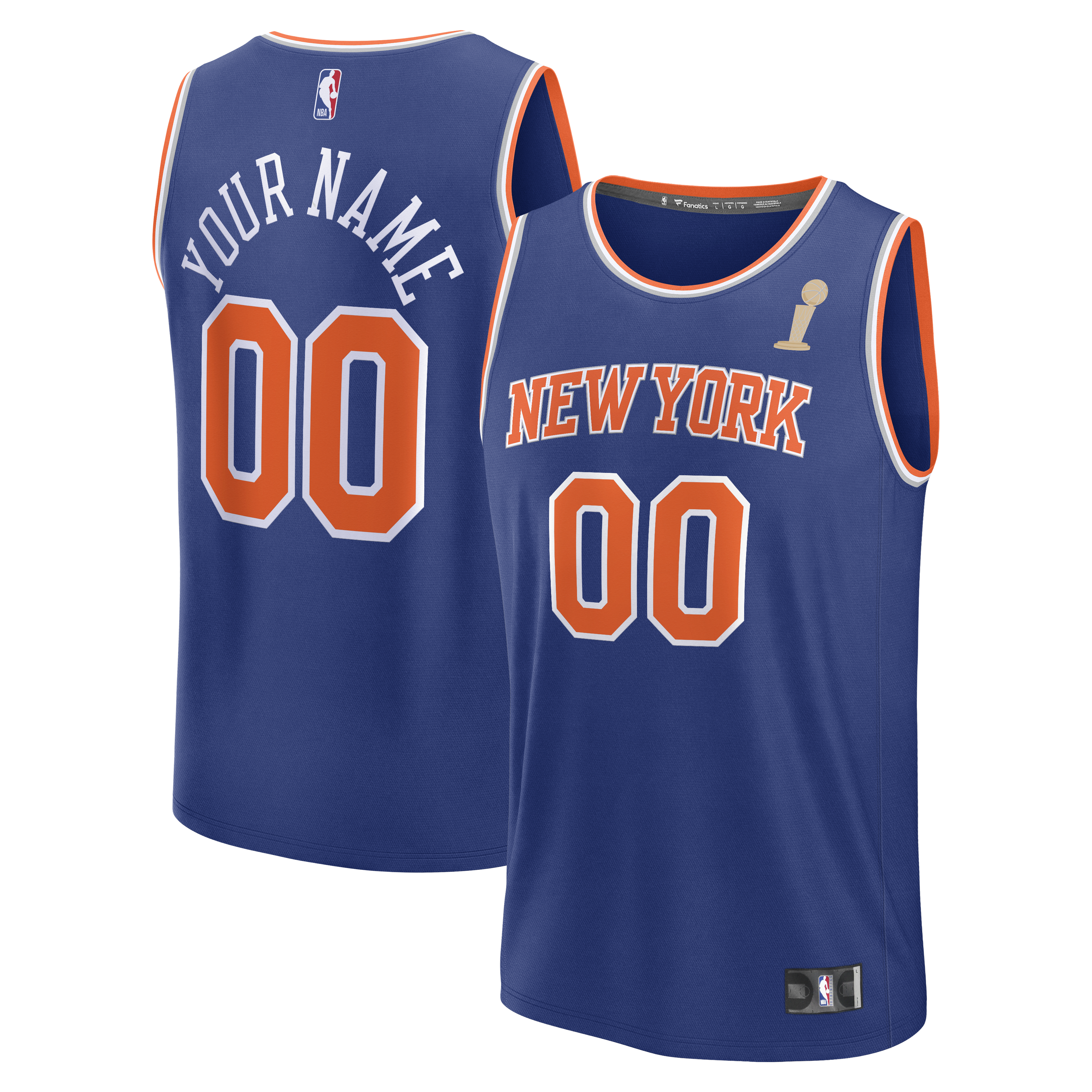 Kids' New York Knicks 2026 Blue Icon Jersey