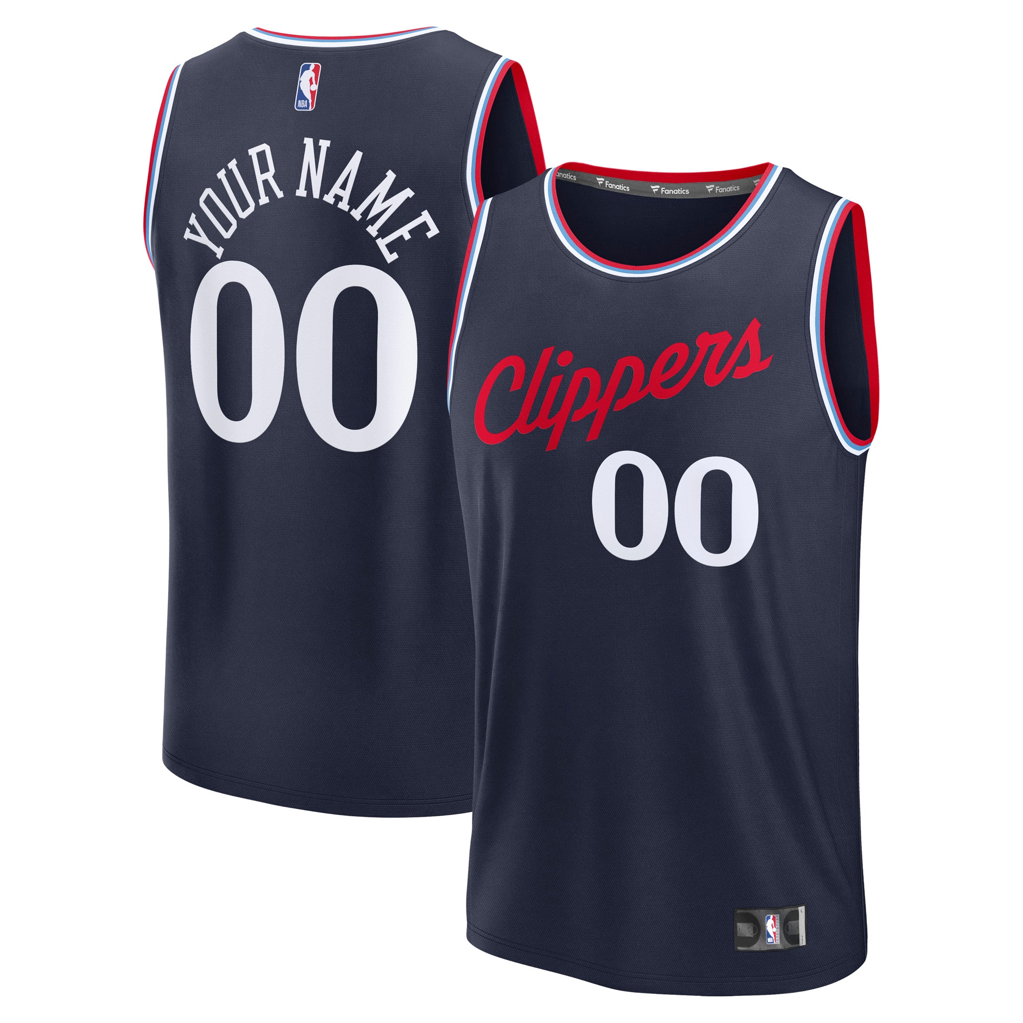 Men's LA Clippers Navy Icon Jersey