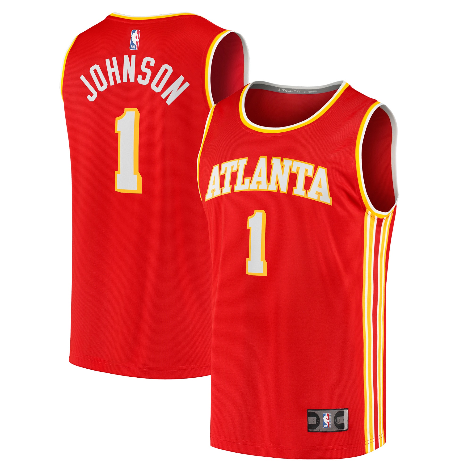 Men's Atlanta Hawks Red Icon Replica Jersey