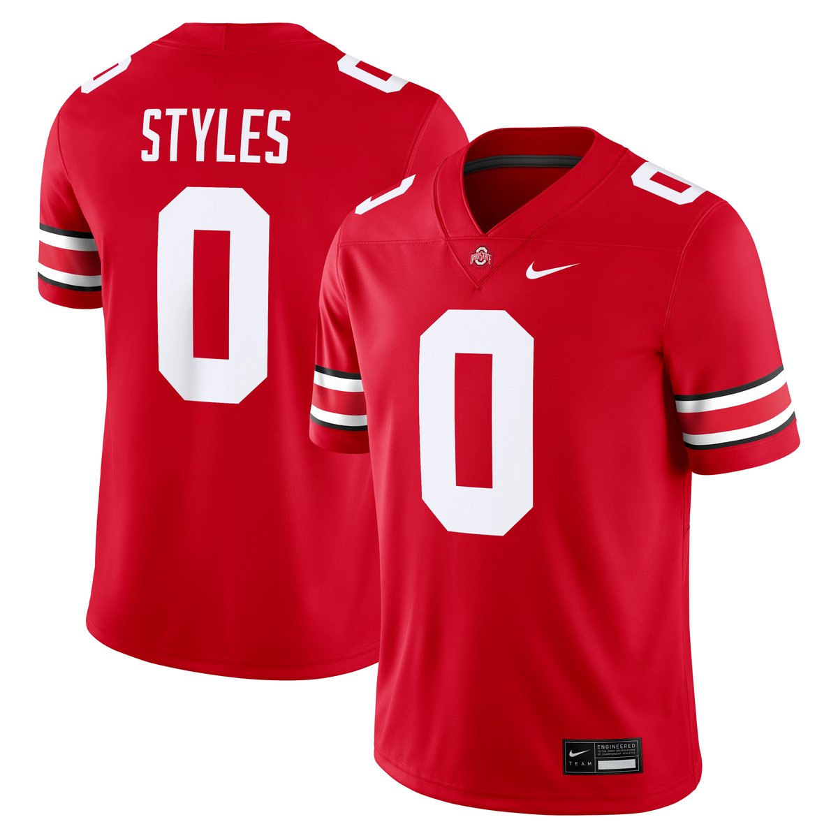 Men's Ohio State Buckeyes Scarlet Game Jersey